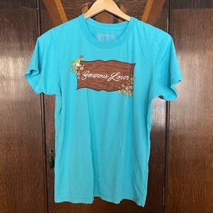 Big Bud Press Generous Lover Shirt in Turquoise, Size L